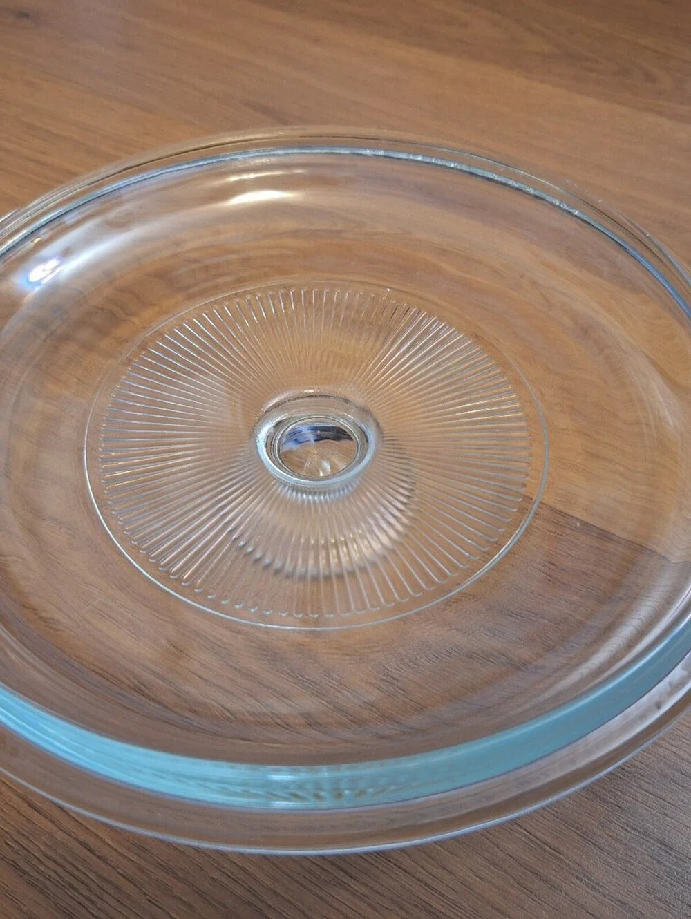 PYREX lid only G 5 C 06 vintage round casserole fluted 1.5qt